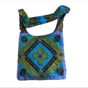 Colorful Patchwork Shoulder Bag